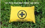 151-Piece Portable Emergency First Aid Kit