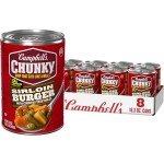 Campbell’s Sirloin Burger Country Vegetable Soup, 8-Pack