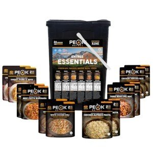 Peak Refuel Emergency Food Essentials Bucket - 24 Servings