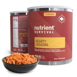Hearty Lasagna MRE - Ready to Eat Meals