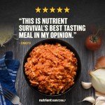 Hearty Lasagna MRE - Ready to Eat Meals