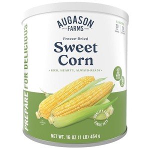 Augason Farms Freeze Dried Sweet Corn, 30 Servings