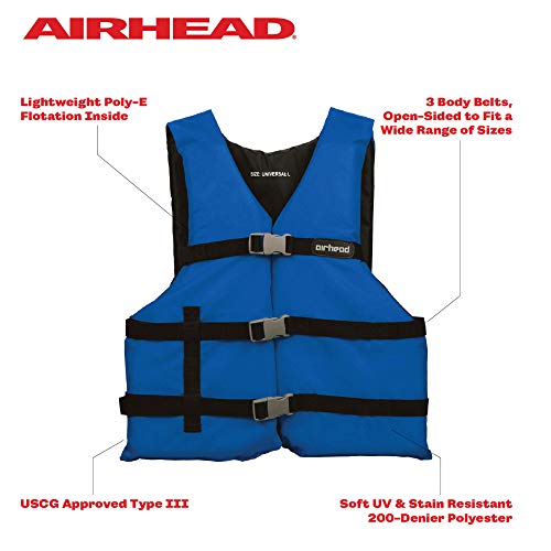 Coast Guard Approved Life Jacket: Airhead Adult Super Large