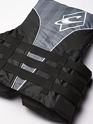 O'Neill Men's Superlite Kayaking Life Vest, Black/White, XL