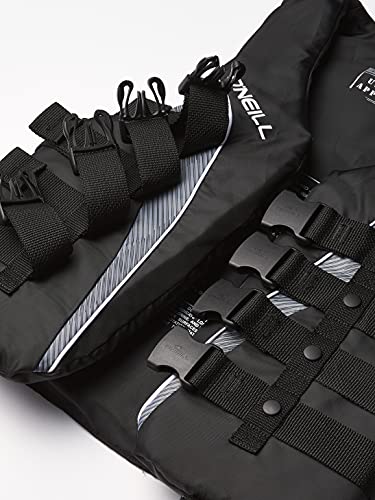 O'Neill Men's Superlite Kayaking Life Vest, Black/White, XL