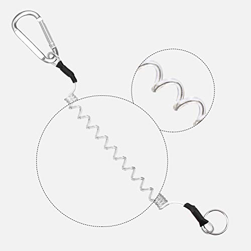 Colorful Fishing Tool Lanyard with Stainless Steel Clip
