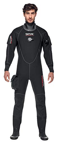 SEAC Warmdry 4mm Dry Suit - Black, Large