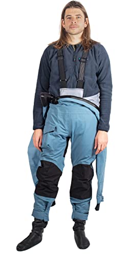 GUL Mens Dartmouth Dry Suit & Underfleece - Blue