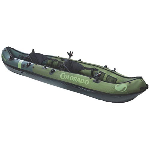 Sevylor Colorado 2-Person Inflatable Fishing Kayak - Ultimate Package