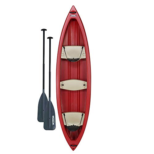 Lifetime Kodiak Canoe Set with Red 13
