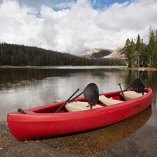 Lifetime Kodiak Canoe Set with Red 13