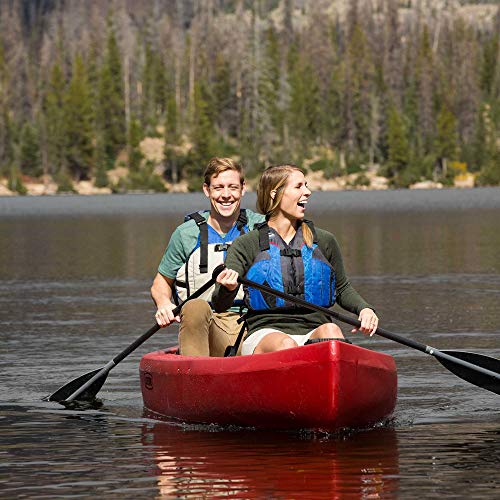 Lifetime Kodiak Canoe Set with Red 13