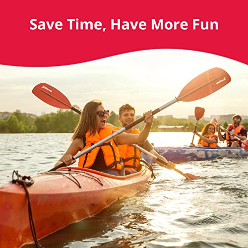 XTreme 1 Kayak Paddle: 96" - Molded Plastic Blades