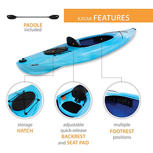 Sky Fusion 10-Foot Kayak: Lifetime Cruze 100, 2-Pack