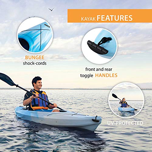 Sky Fusion 10-Foot Kayak: Lifetime Cruze 100, 2-Pack