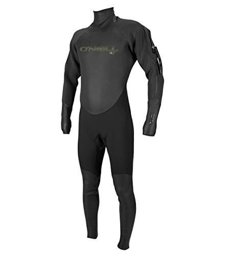 O'Neill Fluid Neoprene Drysuit - Black/Graphite (Large)