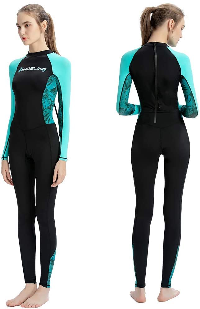 Long Sleeve Dive Suit for Kayaking - Black, L