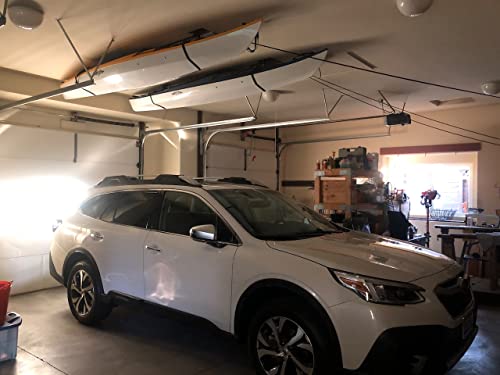 Ceiling Pulley System for Kayak and Canoe Storage