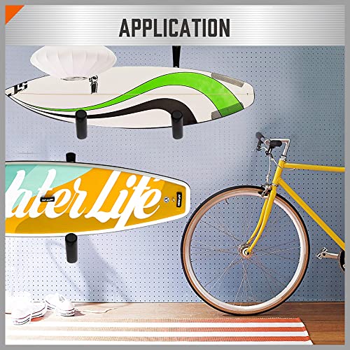 Kayak Storage Racks, Wall Mounted, 100 LB Capacity