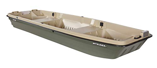 12 ft. Pelican Jon Fishing Boat - Ideal for Hunting/Fishing (Khaki/Beige)