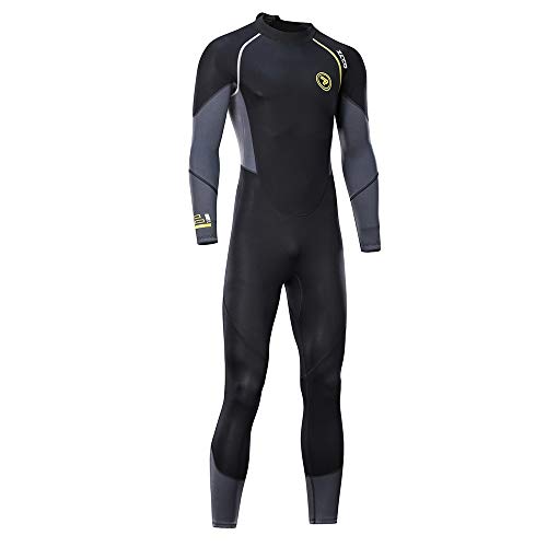 ZCCO 3mm Neoprene Wetsuit - Full Body - Men's