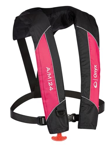 Pink ONYX A/M-24 Inflatable Life Jacket