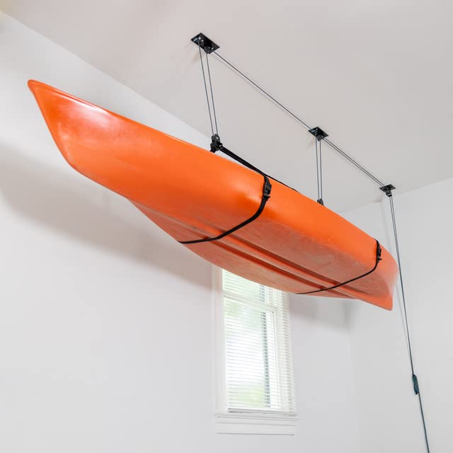 Teal Triangle Elite Kayak Pulley - 150 lbs, for Kayaks, Canoes, Paddleboards