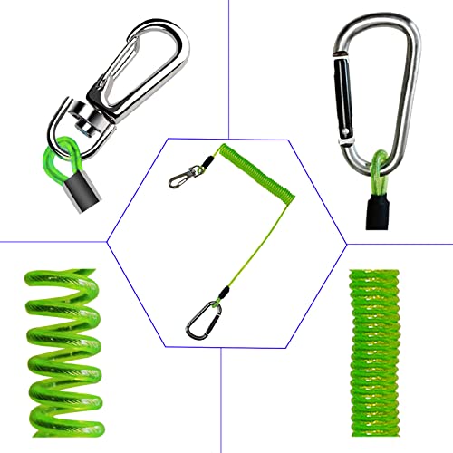 Retractable Fishing Lanyard for Kayaking and Canoeing