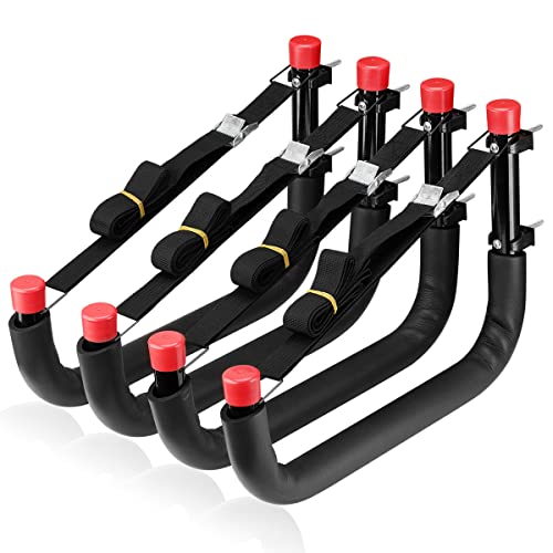 Naikozmo Kayak Storage Racks: Wall Mounted Heavy-duty Hooks