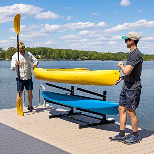 Teal Triangle Freestanding Kayak & SUP Storage Rack
