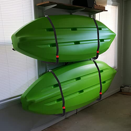 Naikozmo Kayak Storage Racks: Wall Mounted Heavy-duty Hooks