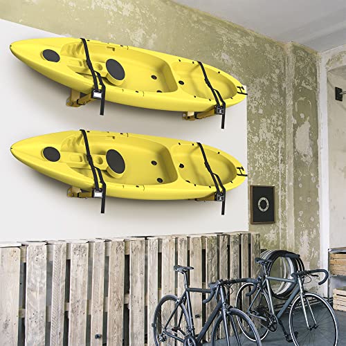 Foldable Kayak Wall Rack | Heavy-Duty 11.6-17" Kayak Hanger