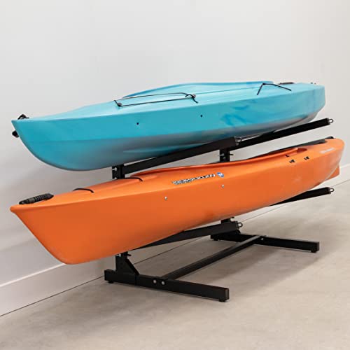 Teal Triangle Freestanding Kayak & SUP Storage Rack