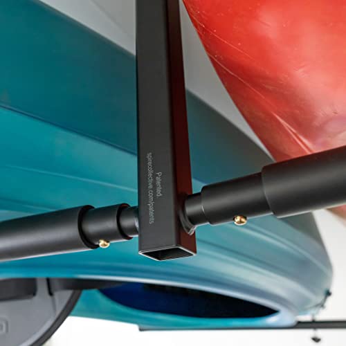 StoreYourBoard Kayak Ceiling Rack, Adjustable, Extra Large