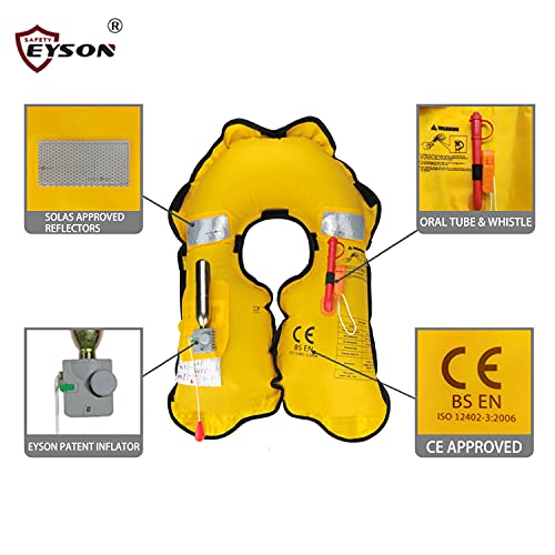 Eyson® Green Camouflage Inflatable Life Jacket