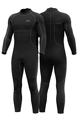 Hevto Men's 3/2mm Neoprene Fullsuit - Keep Warm!