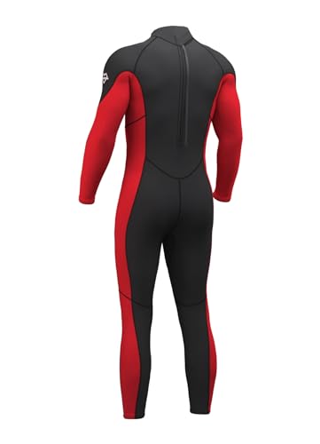 Hevto Men's 3/2mm Neoprene Fullsuit for Water Sports