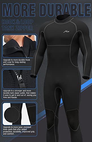 Hevto Men's 3/2mm Neoprene Fullsuit - Keep Warm!