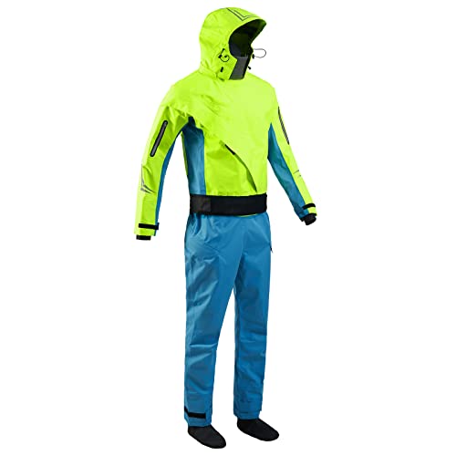 Hooded Green Women's Paddling Dry Suit (Size: L)