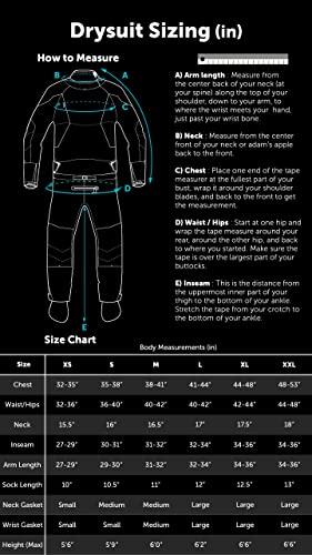 Level Six Men's Vulcan Dry Suit Liner - Black - Large