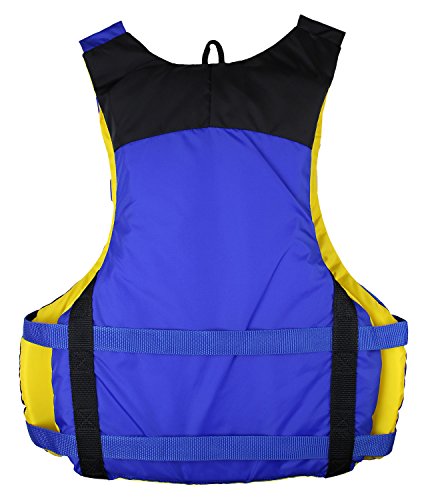Universal Fit Kayak/Canoe Paddle, Black/Blue