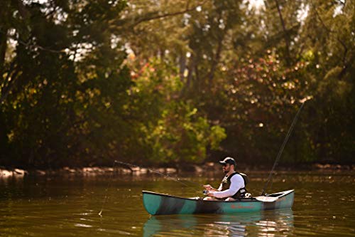 Old Town Solo 119 Fishing Canoe in Ember Camo