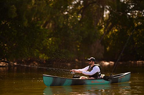 Old Town Solo 119 Fishing Canoe in Ember Camo
