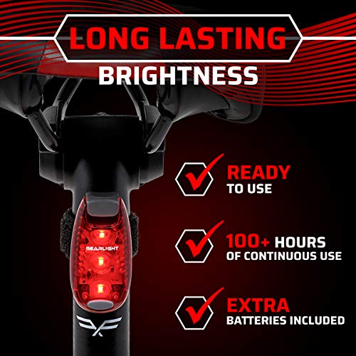 GearLight S1 LED Safety Lights [4 Pack] - Multi-Use