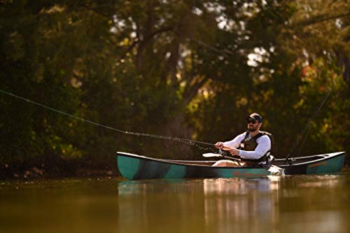 Old Town Solo 119 Fishing Canoe in Ember Camo