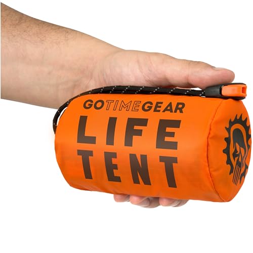 2 Person Emergency Shelter with Survival Whistle & Paracord
