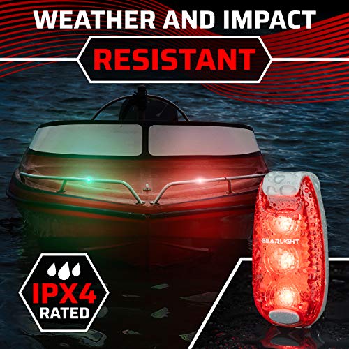 GearLight S1 LED Safety Lights [4 Pack] - Multi-Use