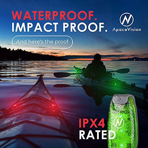 Kayak and Canoe LED Safety Lights (2 Pack)