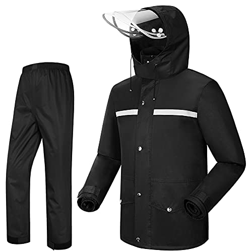 iCreek All-Sport Rain Suit for Kayakers - Black