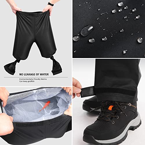 iCreek All-Sport Rain Suit for Kayakers - Black